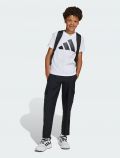 T-shirt manica corta sportiva Adidas - white - 4