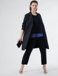 Top curvy Persona - blu marine - 2