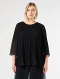 Camicia manica lunga curvy Persona - blu marine - 0