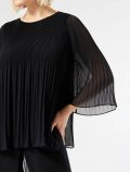 Camicia manica lunga curvy Persona - blu marine - 1