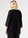 Camicia manica lunga curvy Persona - blu marine - 2