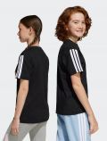T-shirt manica corta sportiva Adidas - black - 4