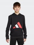 Felpa sportiva Adidas - nero rosso - 0