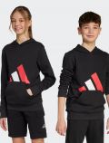 Felpa sportiva Adidas - nero rosso - 3