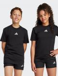 T-shirt manica corta sportiva Adidas - black - 3