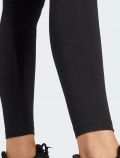 Leggings sportivo Adidas - nero bianco - 2