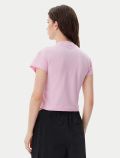 T-shirt manica corta sportiva Adidas - rosa - 4