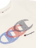 T-shirt manica corta sportiva Champion - bianco - 1