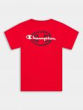 T-shirt manica corta sportiva Champion - rosso - 1