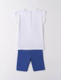 Completo maglia e pantalone corto I Do - bianco blu - 2
