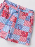Pantalone corto I Do - rosso blu - 1