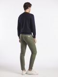 Pantalone casual Manuel Ritz - verde - 4