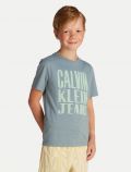 T-shirt manica corta Calvin Klein - green - 0