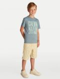 T-shirt manica corta Calvin Klein - green - 2