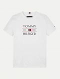 T-shirt manica corta Tommy Hilfiger - white - 1