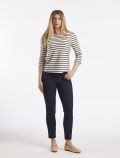 Maglia manica lunga Pennyblack - avorio blu - 1