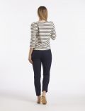 Maglia manica lunga Pennyblack - avorio blu - 3