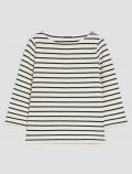 Maglia manica lunga Pennyblack - avorio blu - 4