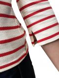 Maglia manica lunga Pennyblack - avorio rosso - 1
