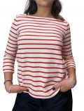 Maglia manica lunga Pennyblack - avorio rosso - 3