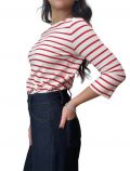 Maglia manica lunga Pennyblack - avorio rosso - 4