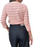 Maglia manica lunga Pennyblack - avorio rosso - 5