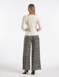 Pantalone Pennyblack - nero avorio - 3