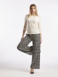 Pantalone Pennyblack - nero avorio - 4