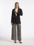 Pantalone Pennyblack - nero avorio - 6