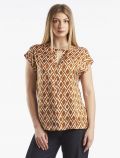 Camicia manica corta Pennyblack - tabacco - 0