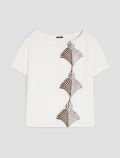 T-shirt manica corta Pennyblack - marrone - 0