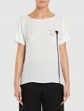 T-shirt manica corta Pennyblack - nero beige - 0