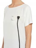 T-shirt manica corta Pennyblack - nero beige - 2