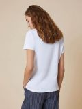 T-shirt manica corta Pennyblack - bianco blu - 3