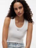 Canotta Tommy Jeans - bianco - 1