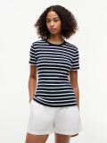 T-shirt manica corta Tommy Hilfiger - blu bianco - 0