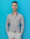 Camicia manica lunga Xacus - marrone - 0