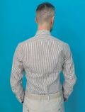 Camicia manica lunga Xacus - marrone - 3
