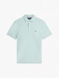 Polo manica corta Tommy Hilfiger - verde acqua - 4