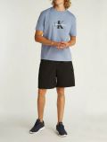 T-shirt manica corta Calvin Klein - tempesta - 2