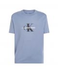 T-shirt manica corta Calvin Klein - tempesta - 4