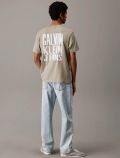 T-shirt manica corta Calvin Klein - verde - 3