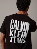 T-shirt manica corta Calvin Klein - black - 1