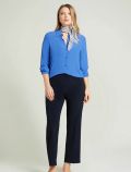 Camicia manica lunga curvy Luisa Viola - azzurro - 1