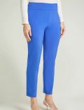 Pantalone curvy Luisa Viola - azzurro - 0