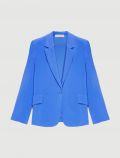 Giacca curvy Luisa Viola - blu - 3