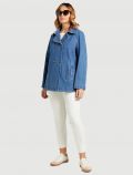 Giacca curvy Luisa Viola - blu - 2