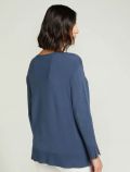 Maglia manica lunga curvy Luisa Viola - avio - 2