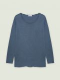 Maglia manica lunga curvy Luisa Viola - avio - 4