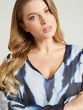 Camicia manica lunga curvy Luisa Viola - azzurro - 1